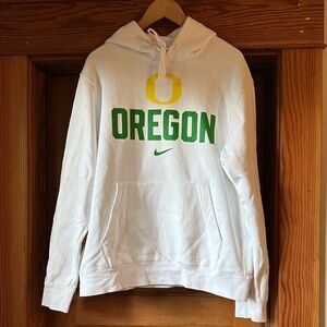 Nike University of Oregon White Hoodie